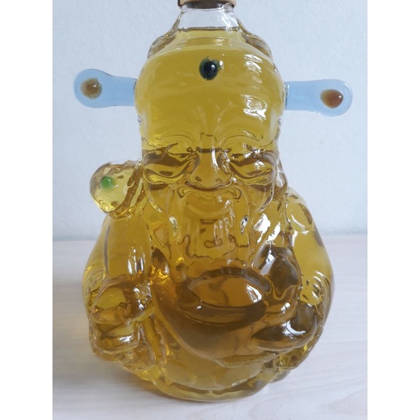 Bình đựng rượu thủy tinh hình ông thần tài 1000ml