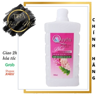 Nước Rửa Móng (Axeton) Quyên 500ml - Kho sỉ nail mi Tira