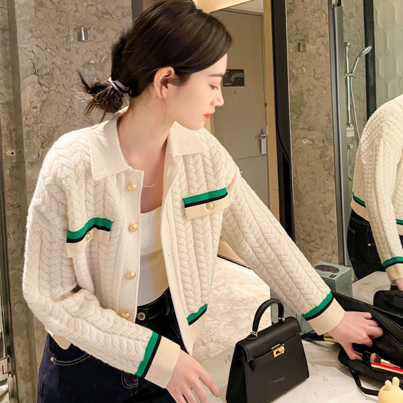 Áo cardigan polo túi vuông-jocasta