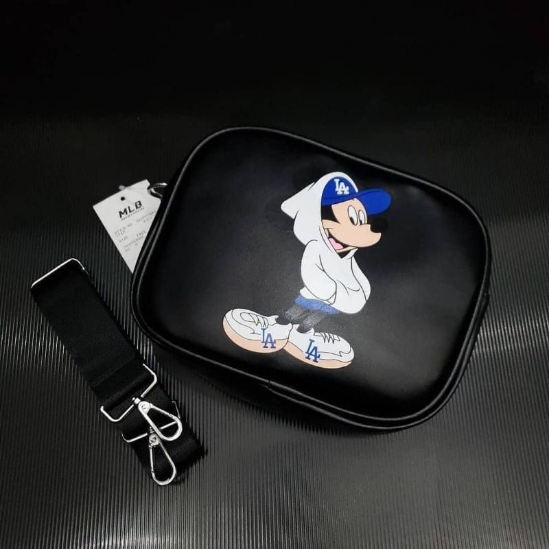 Túi đeo chéo Mickey MLB, Đeo chéo nam nữ ny