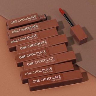 Son Kem Chống Nước Lâu Phai Thiết Kế Vỏ Son Hình Thanh Socola Độc Đáo