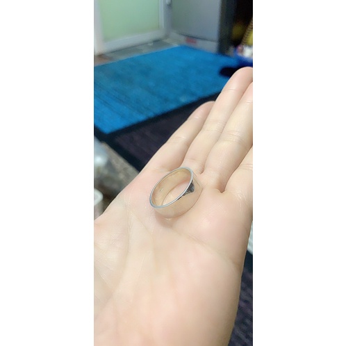Nhẫn to bản trơn NGỌC MẬU dày dặn