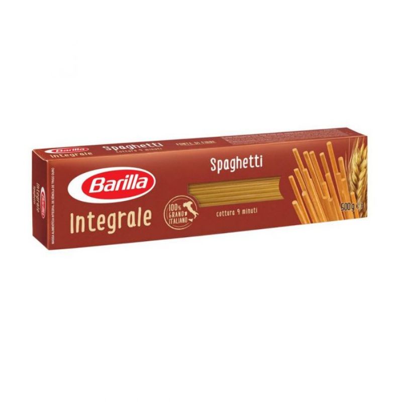 Mì Ý Nguyên Cám Barilla Hộp 500g-Mì Nui Lúa Mạch Đen Các Kiểu Ống Tre -Giảm Cân Ăn Kiêng Chay Nhập Khẩu Italia