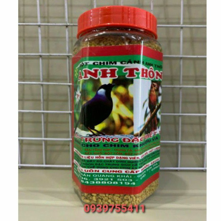 THỨC ĂN/CÁM KHƯỚU, HỌA MI ANH THÔNG 500G