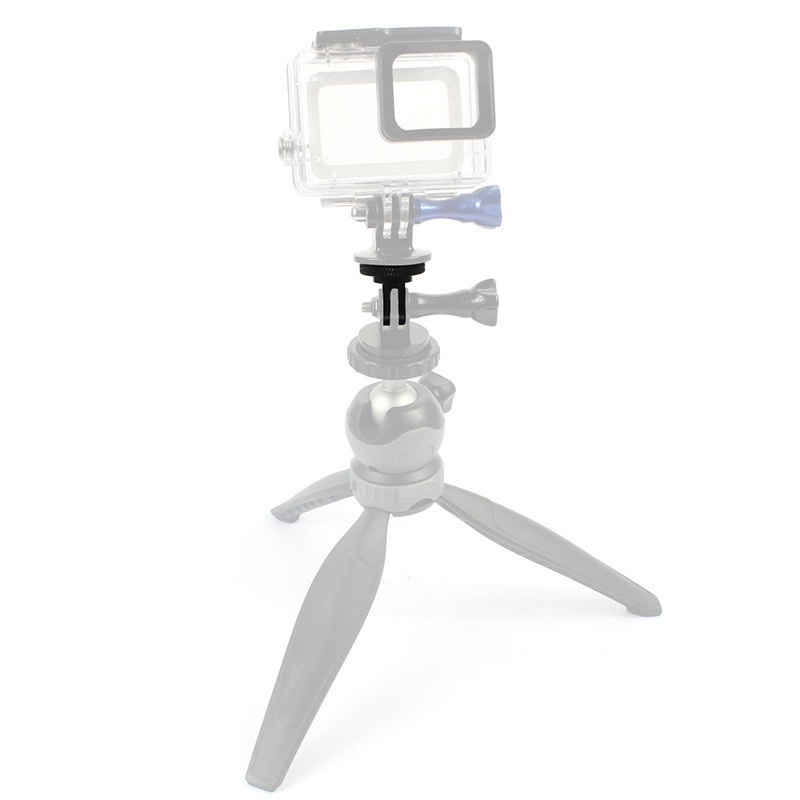 Đầu chuyển bằng kim loại chuyển chân GoPro sang đầu 1/4 inch