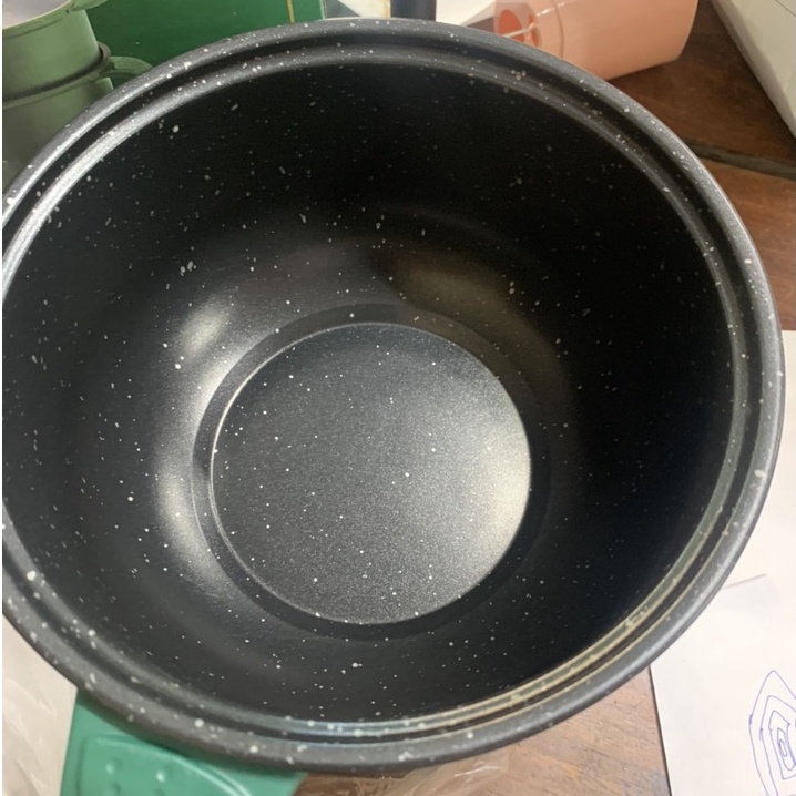 Nồi Lẩu Mini, Ca Nấu Mì Cầm Tay, Nấu Cơm Đa Năng Có Tay Cầm Mandeli/Shaban 18cm
