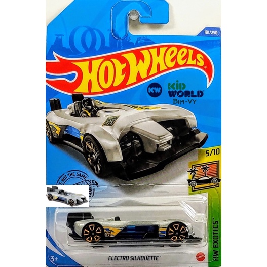 Xe mô hình Hot Wheels basic Electro Silhouette GHC31.