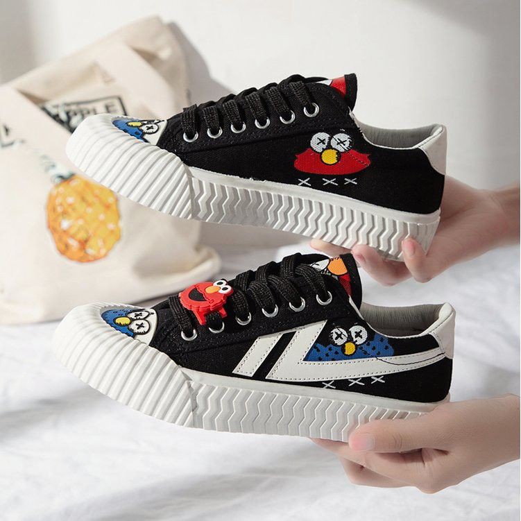 [ORDER] Giày ulzzang angry birds đế sóng (ảnh thật ở cuối) - Hàng Quảng Châu