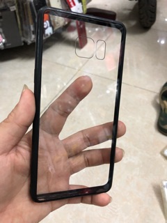 Ốp Samsung Note7/NoteFe viềng dẻo lưng trong