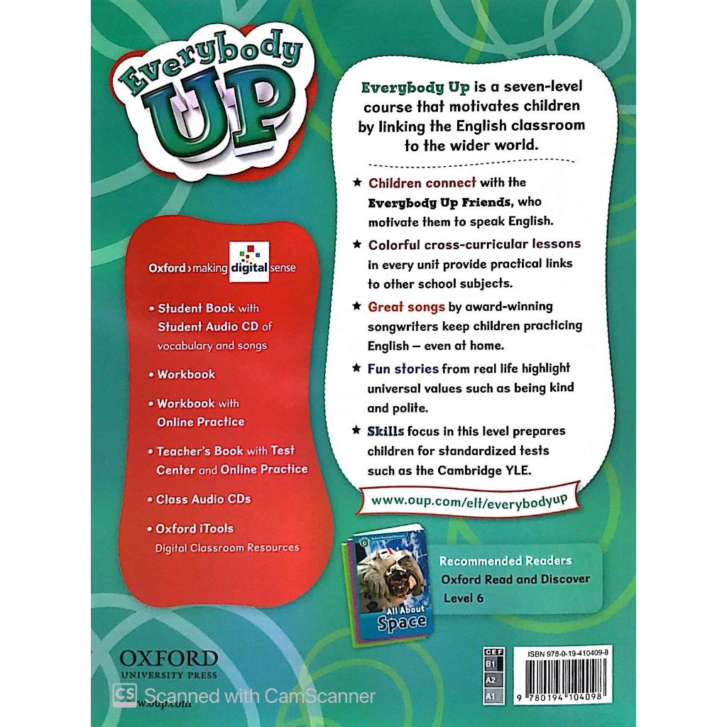 Sách - Everybody Up 6 Student Book with Audio CD Pack