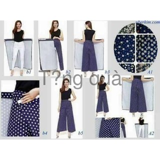 Váy chống nắng dạng quần tiện lợi - Quần váy chống nắng hàng đẹp