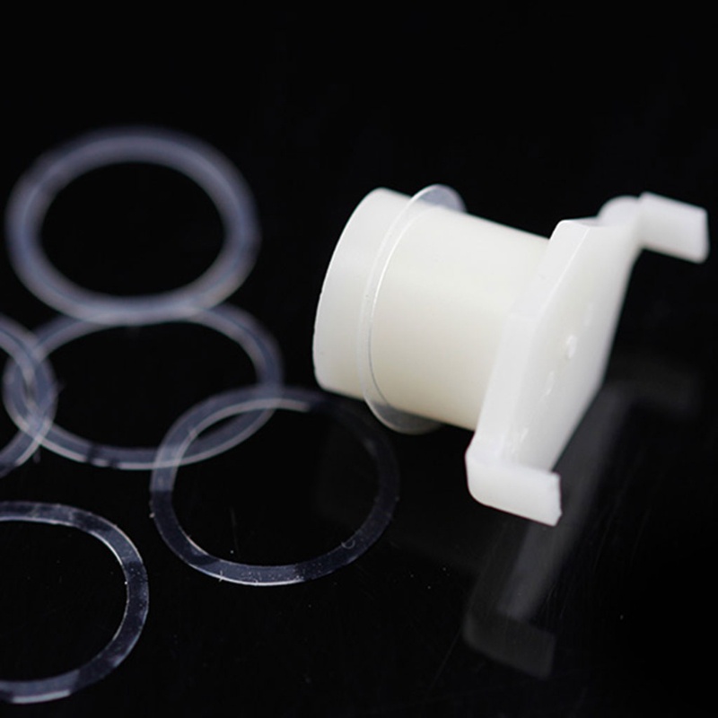 Set 120 Vòng Đệm Cao Su Silicone Trong Suốt 40A Niêm Phong Công Tắc Giảm Chấn Cho Bàn Phím