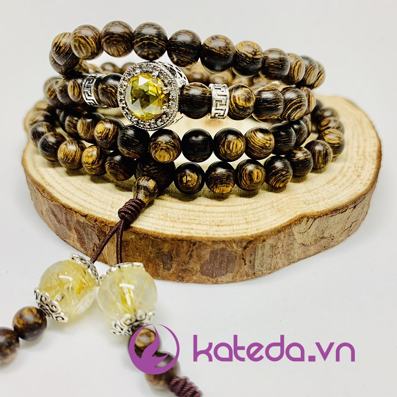 HÀNG CHUẨN Vòng trầm hương sánh chìm 6li 108 hạt mix charm bạc theo màu . ( 10 Set màu cho quý khách lựa chọn ).