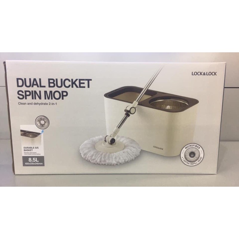 BỘ LAU NHÀ DUAL BUCKET LOCK&LOCK - ETM478