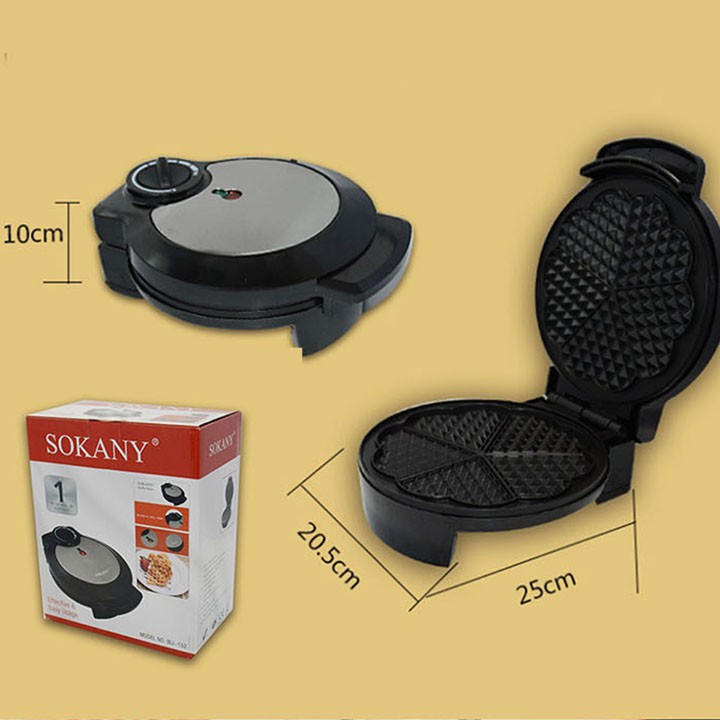 Máy Nướng bánh Waffe SOKANY