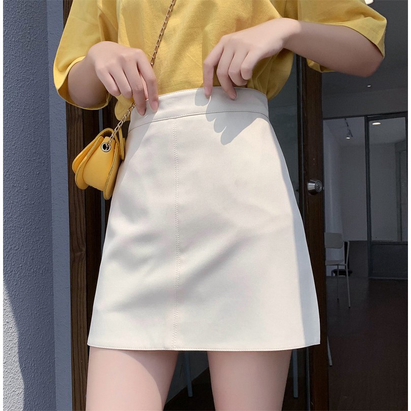 Chân Váy Ngắn Chữ A Có Quần Trong Dài Trên Gối Phong Cách Hàn Quốc | BigBuy360 - bigbuy360.vn