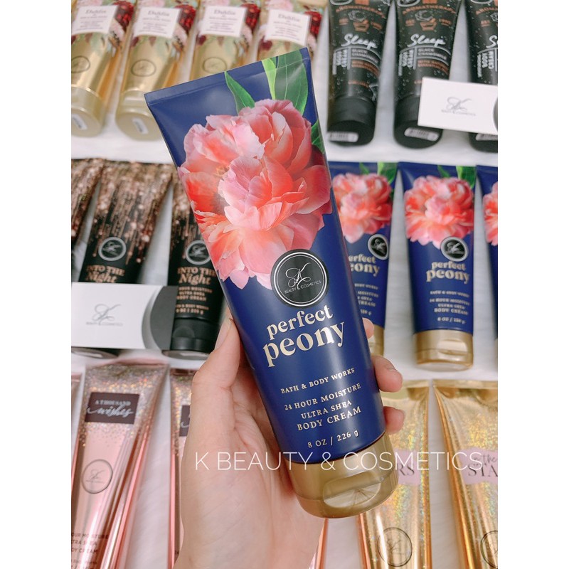 [AUTH-BILL USA] Dưỡng Thể Nước Hoa Body Cream Bath &amp; Body Works - PERFECT PEONY