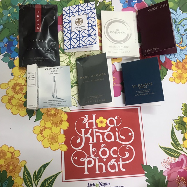 Set Mẫu thử nước hoa | Thế Giới Skin Care