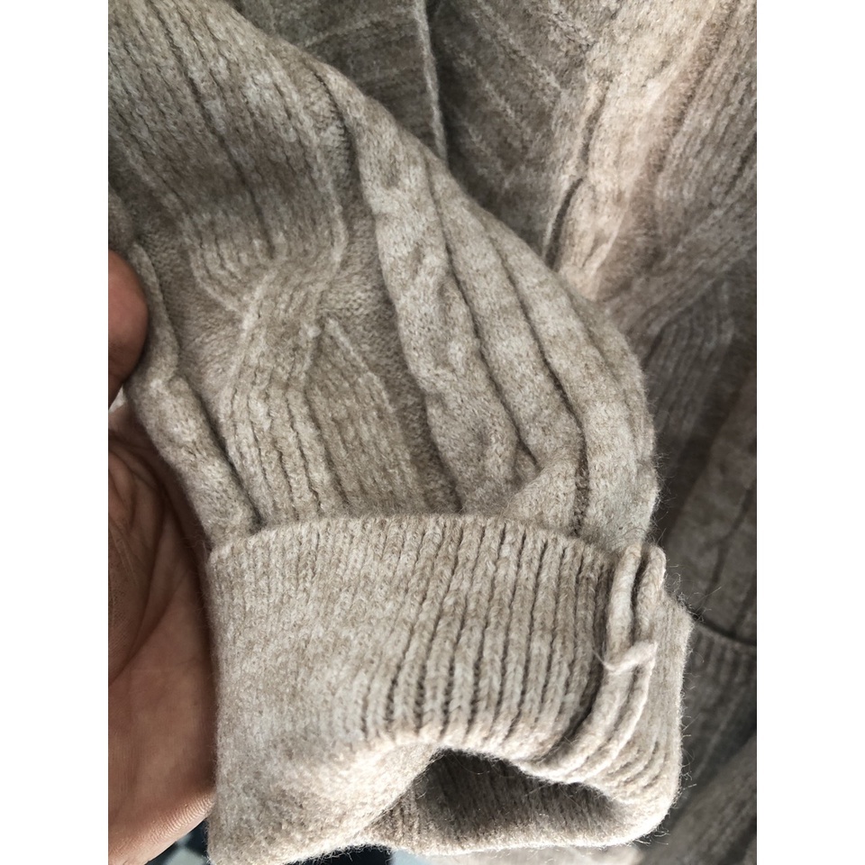 Áo khoác cardigan len vặn thừng Thảo Chi - Cadigan len dáng rộng - Chất len đan dày dặn ấm áp cực luôn | BigBuy360 - bigbuy360.vn