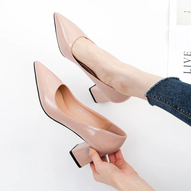 >NEW<Giày cao gót sang xinh