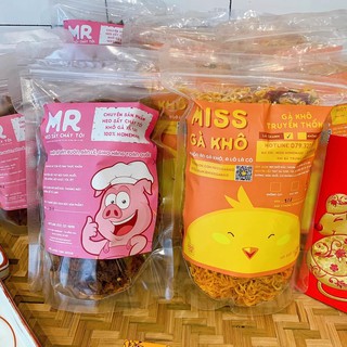 KHÔ GÀ PHO MAI - 100GR - Cay/Không cay - Miss gà khô