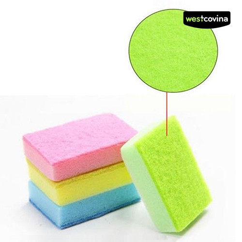 Bộ 10 Miếng Bọt Biển Rửa Chén Tiện Lợi