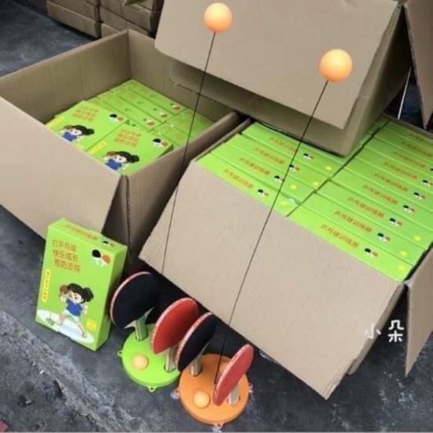 BỘ BÓNG BÀN PHẢN XẠ FREE TAB MỚI SIÊU HÓT VỢT GỖ sỉ