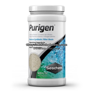 Purigen seachem 500ml - hủ nguyên tem - khử độc hồ cá thủy sinh