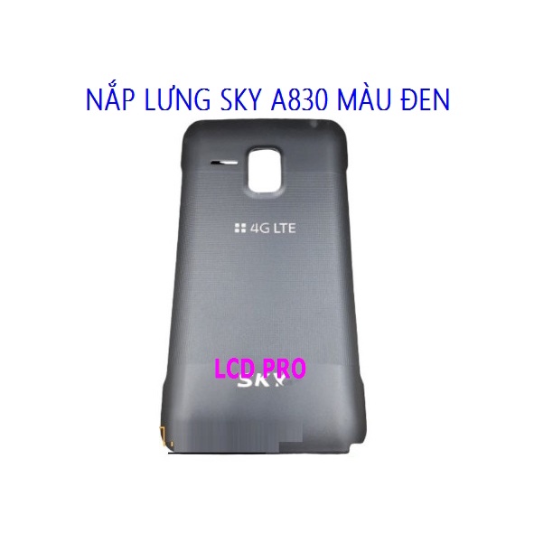 NẮP LƯNG SKY A830 MÀU ĐEN