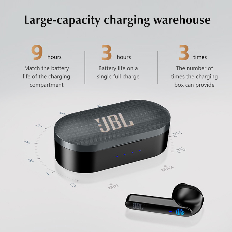 Tai nghe Bluetooth thể thao JBL TWS-10 True Wireless Earbuds V5.0 + EDR Tws