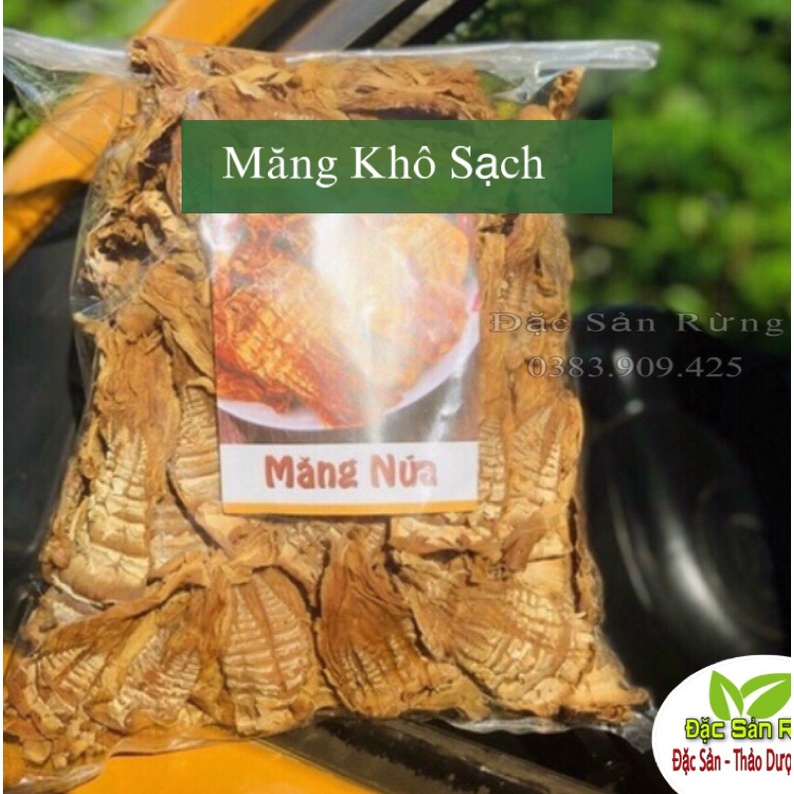 Măng Nứa Khô , Sạch ( túi 500g - 1kg ) - Đặc Sản Rừng