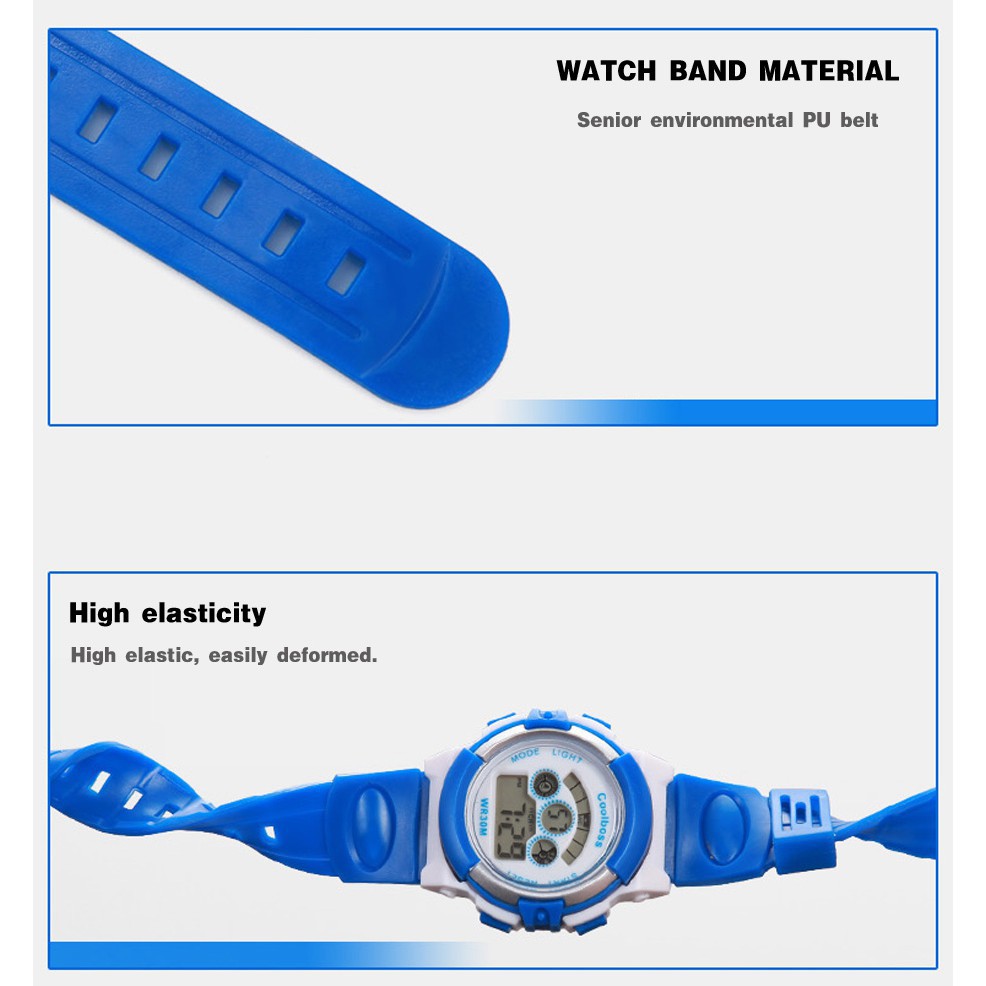 Đồng Hồ Điện Tử Coolbos Dễ Thương Cho Bé