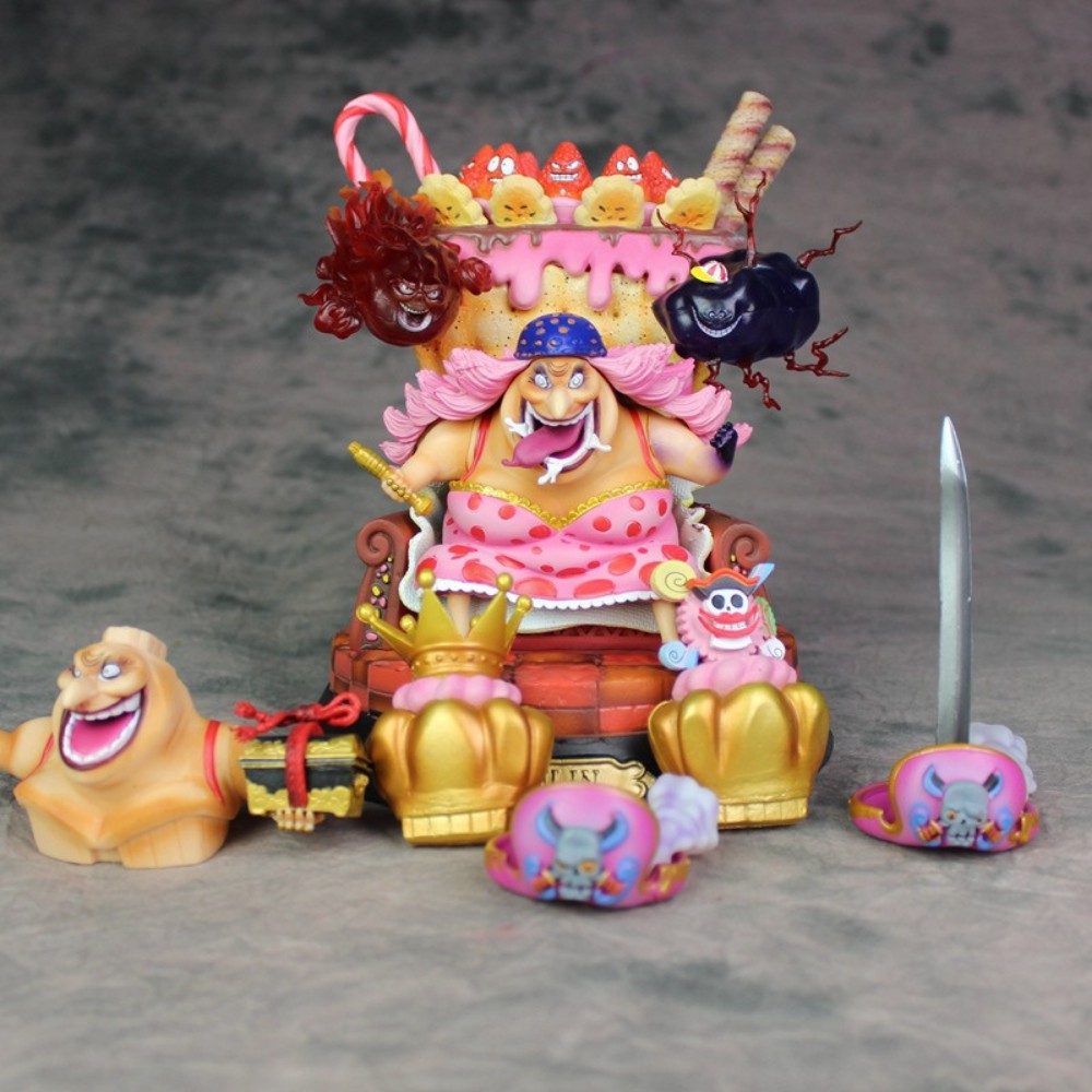 Mô hình One Piece Big Mom 1 trong tứ hoàng cao 24cm + phụ kiện đi kèm , figure one piece , mô hình giá xưởng