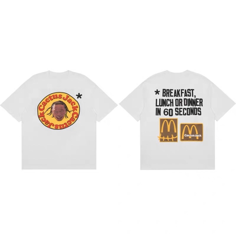 ⚡️⚡️Áo Phông Travis Scott X McDonald's / T-shirt Travis Scott X McDonald's - Áo Travis Scott