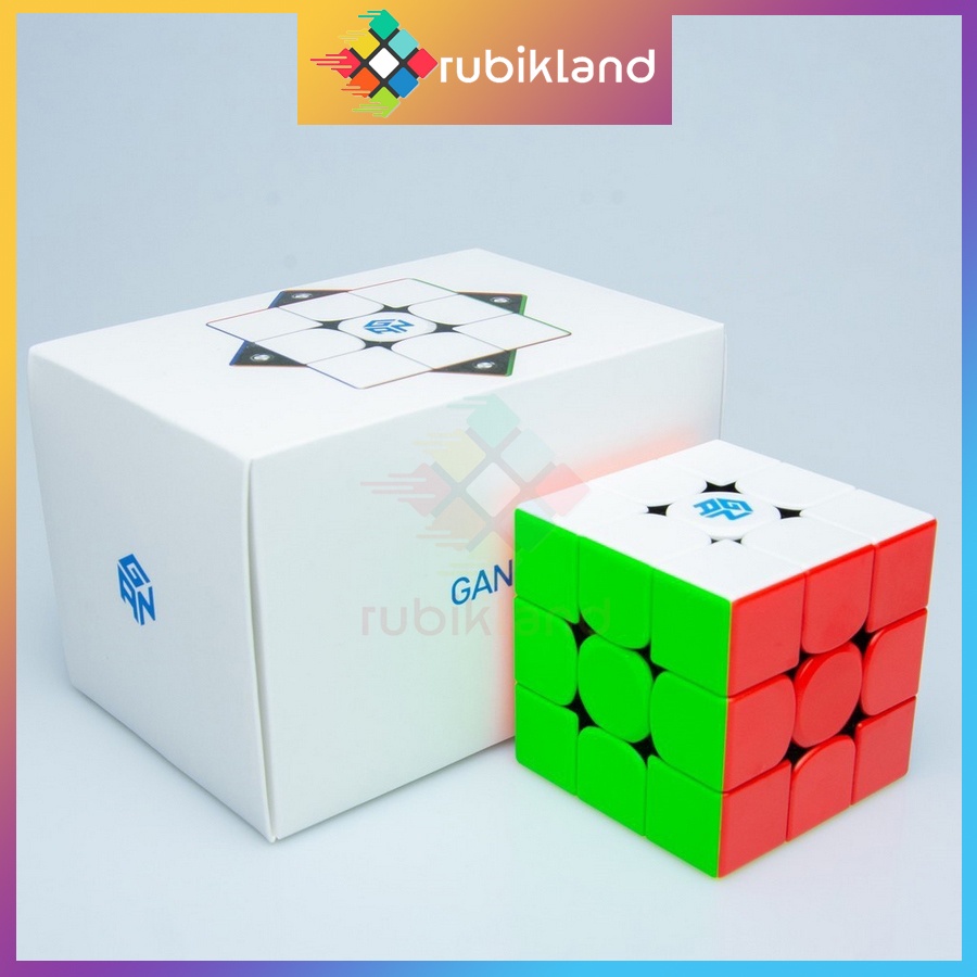 Rubik Gan 356 M Rubic 3x3 Nam Châm Cao Cấp Gan 356M Stickerless Đồ Chơi Trí Tuệ Trẻ Em