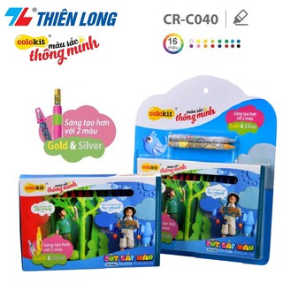 Hộp Bút Sáp Màu Colokit [16 Màu] CR-C040