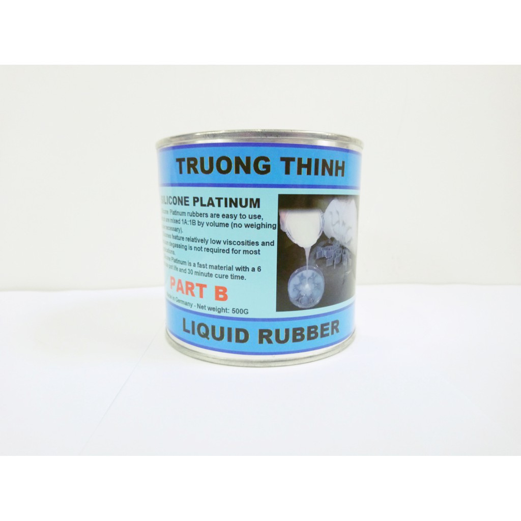 SILICONE Trong Cao Cấp 1:1 (1Kg) làm khuôn resin