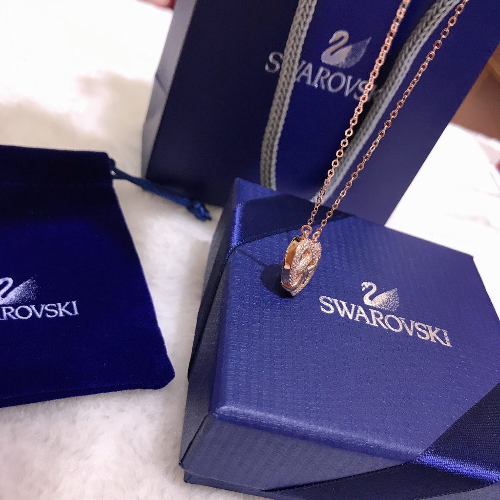 Dây Chuyền Bạc 925 Mặt Hình Trái Tim Đơn Giản Hợp Thời Trang Swarovski