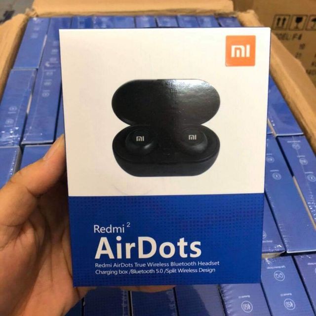 TAI NGHE BLUETOOTH 5.0 AIRDOTS REDMI 2 TRUE WIRELESS - BẢO HÀNH 1 ĐỔI 1