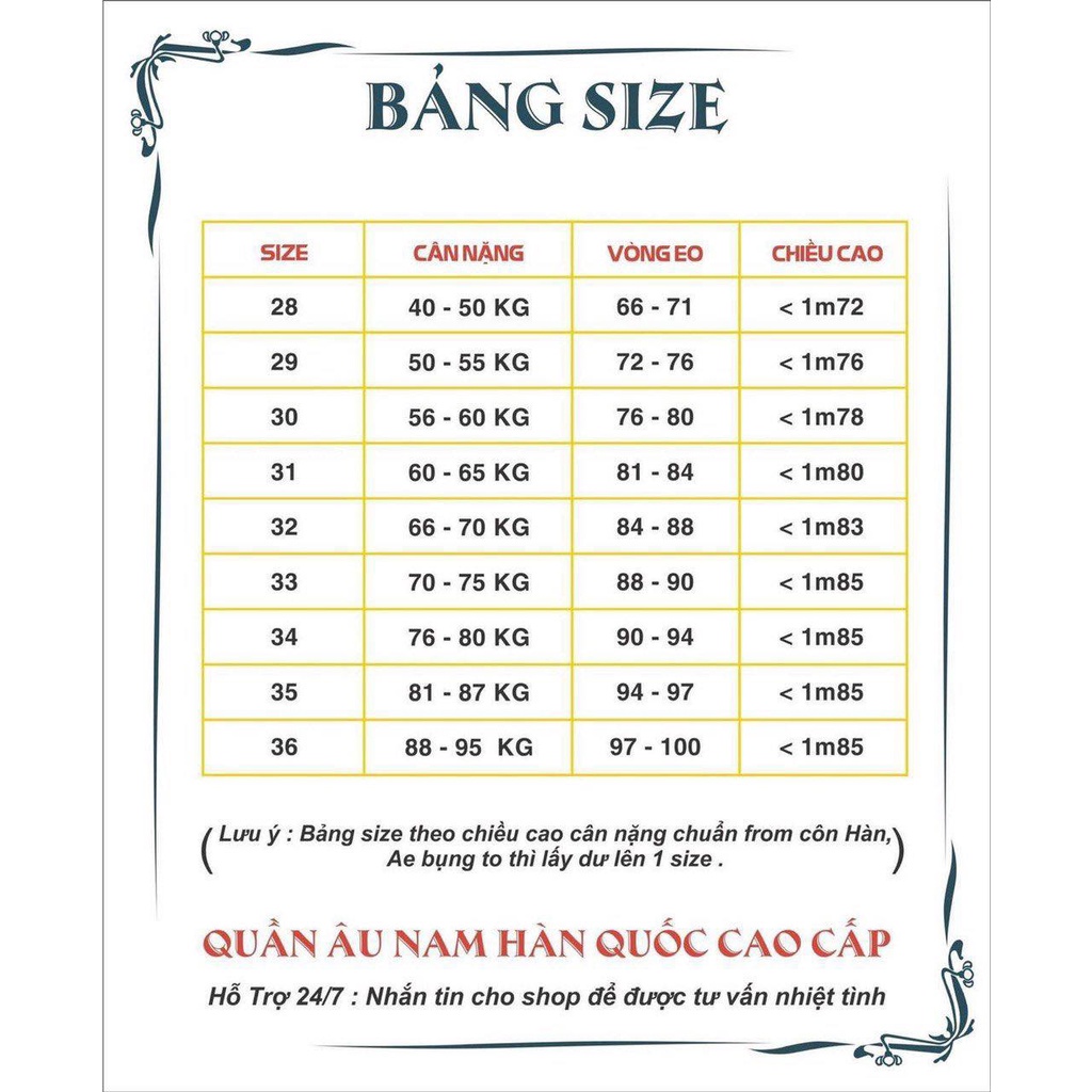 Quần Âu Nam Dây Lưng Vải Mới -Dáng Xuông Trẻ Trung , Năng Động , Đi Học,Đi Chơi Cafe , Dạo Phố , Dễ Phối Mọi Loại Áo