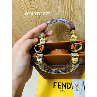 Túi mini Fen di tote full box, Bill cod đầy đủ