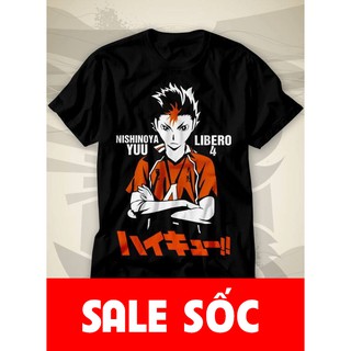 🔥SALE SỐC🔥Mẫu áo thun Haikyuu - Nishinoya Yuu! đẹp giá rẻ HOT nhất