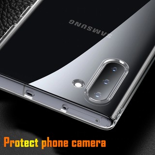 Ốp Lưng Silicon Cho Samsung Galaxy Note 10 (Trong Suốt) - Ốp Lưng Samsung Note 10