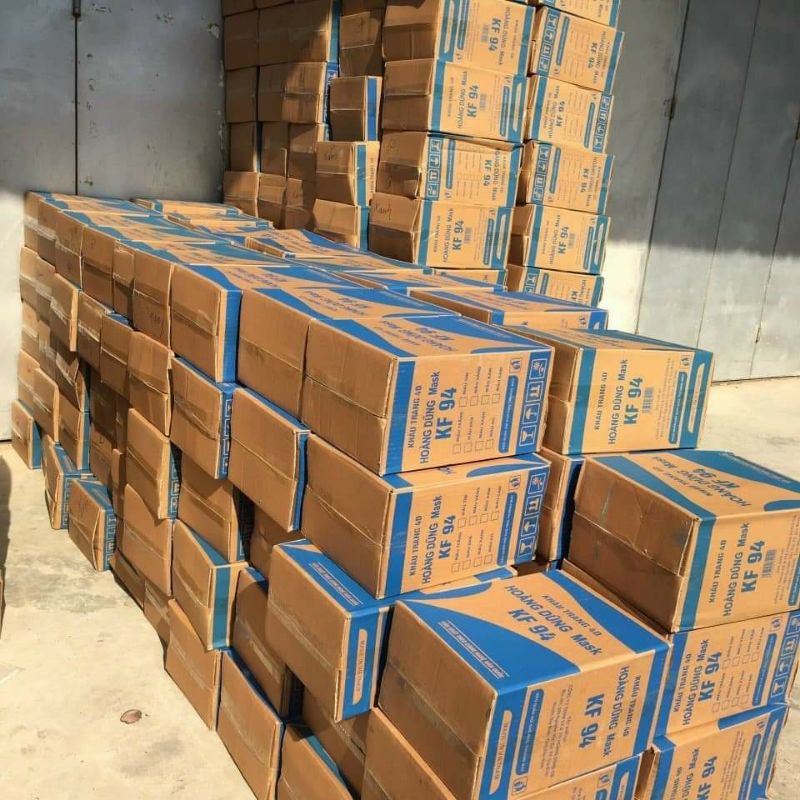 Thùng 300 CHIẾC KHẨU TRANG KHÁNG KHUẨN 4D an phong HD MASK KF94 MỚI