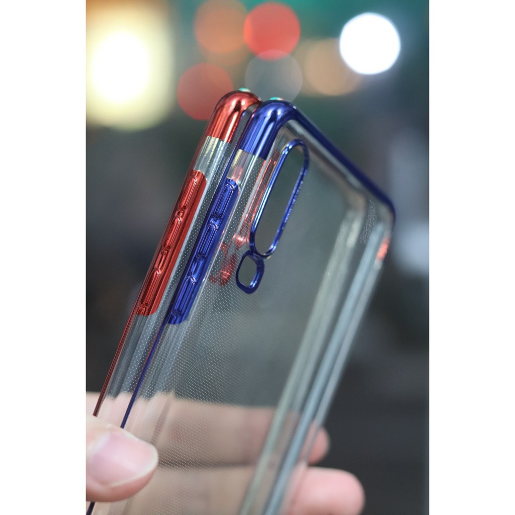 [Freeship toàn quốc từ 50k] Ốp Lưng Huawei P30 Ốp Dẻo Trong Viền Màu Hai Đầu Cực Đẹp