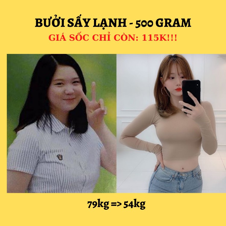 BƯỞI THÁI LÁT SẤY LẠNH - TRỌNG LƯỢNG 500G