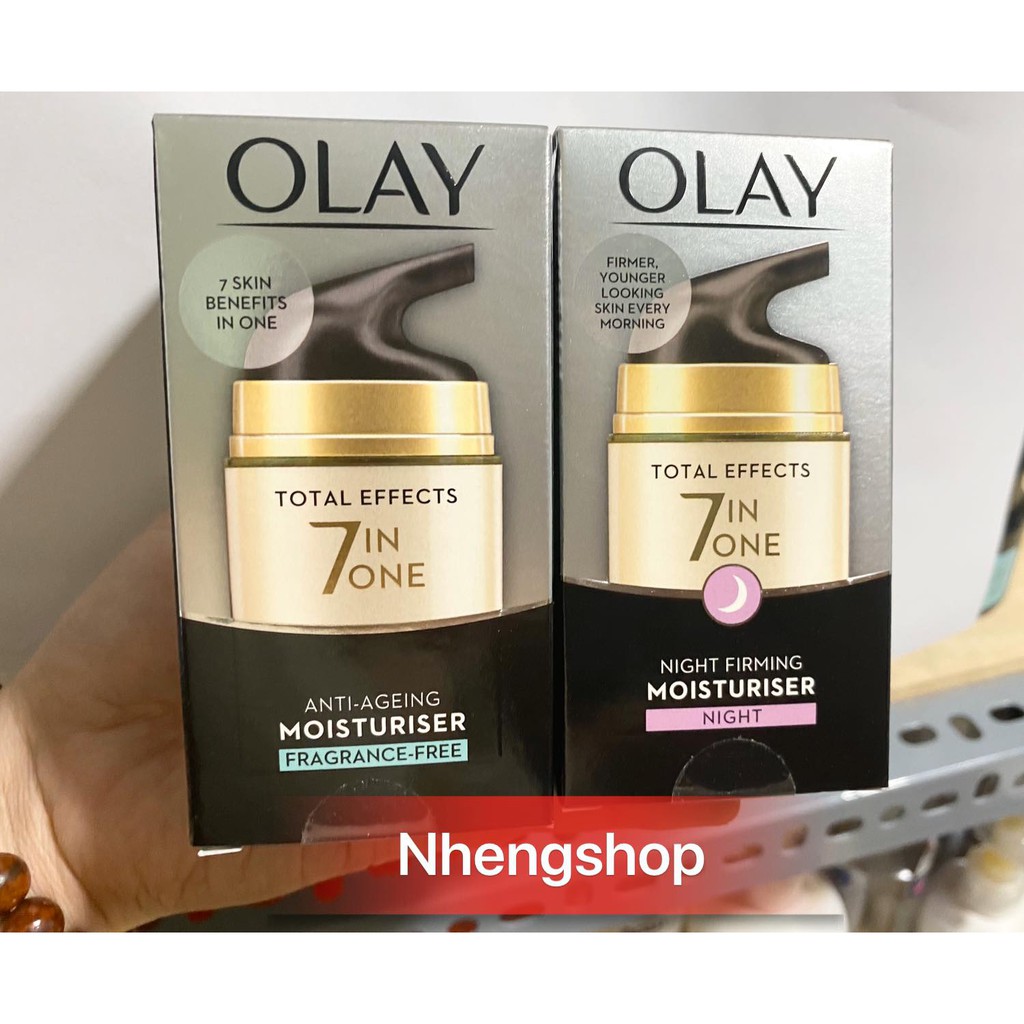 [50ml] Kem dưỡng da chống lão hoá Olay 7-in-1 Total Effects