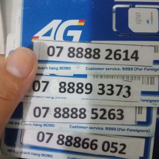 Sim mobifone 4g tứ 8 giữa