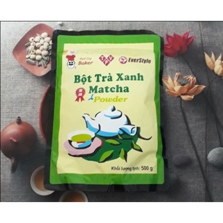 Gói 500g bột trà xanh matcha ⚡ GIÁ SỐC ⚡ bột trà xanh đài Baker dùng để pha chế các loại đồ uống, làm bánh
