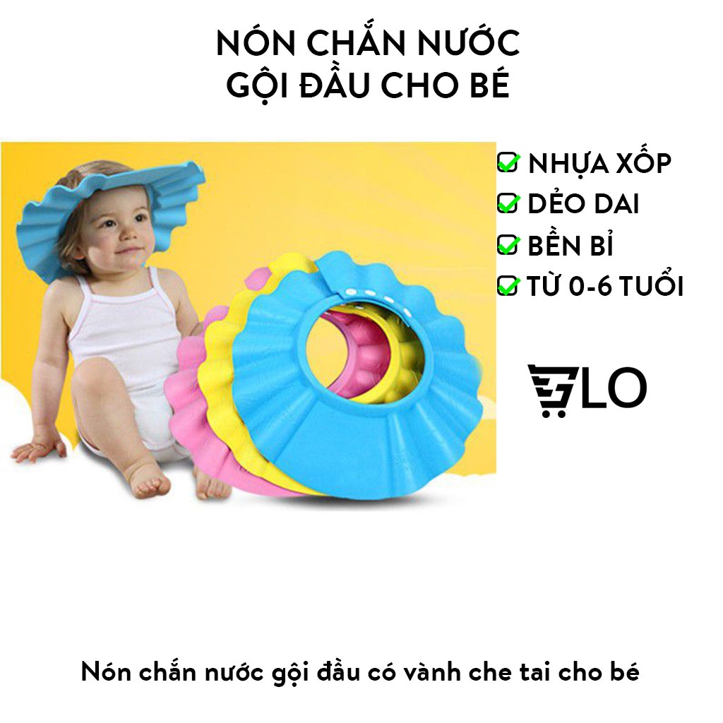 Nón Chắn Nước Gội Đầu Cho Bé ( tuyển sỉ )